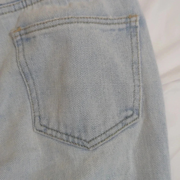 Pacsun Two-Tone Mom Jean, Color Blue Size 23 - Picture 11 of 15